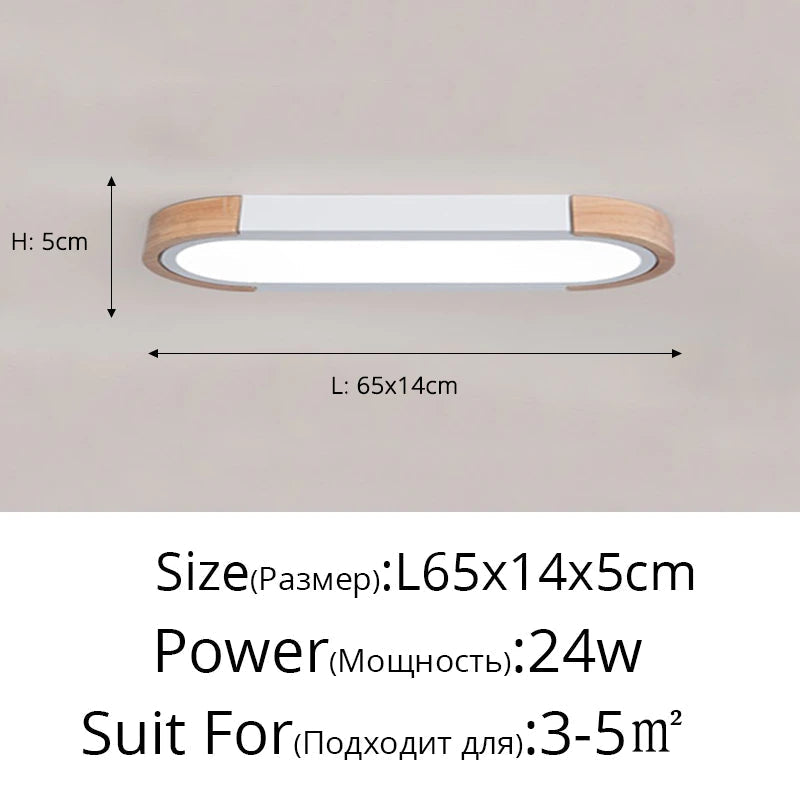 lumière led en bois style industriel pour extérieur nordique