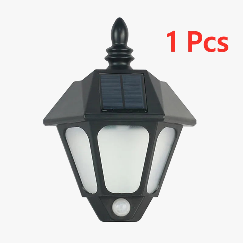 Lumière solaire extérieure applique murale à Induction LED éclairage solaire étanche pour jardin paysage éclairage de sécurité lampe extérieure LPL269