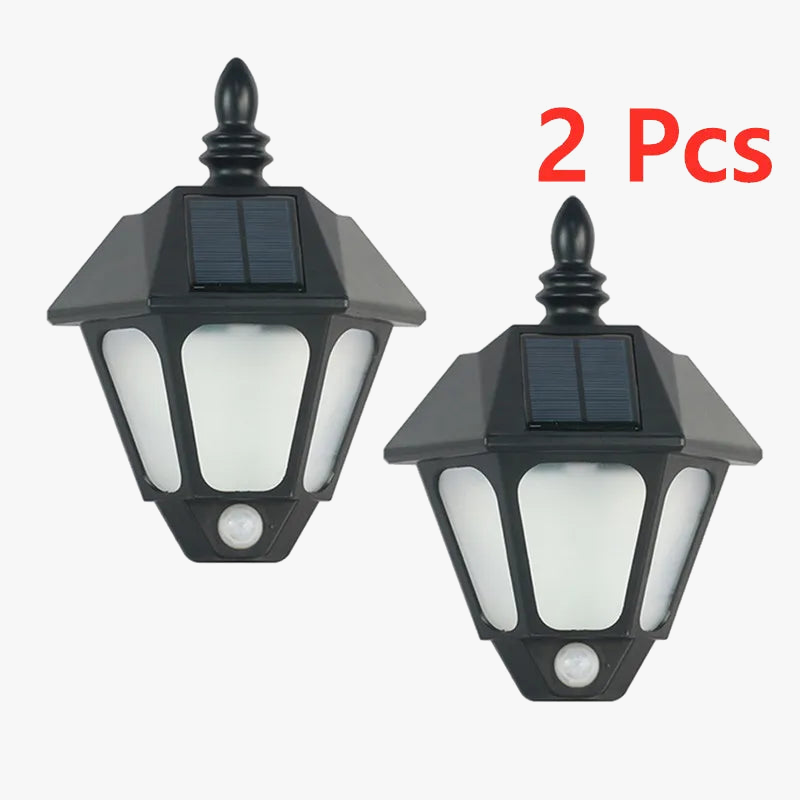 Lumière solaire extérieure applique murale à Induction LED éclairage solaire étanche pour jardin paysage éclairage de sécurité lampe extérieure LPL269