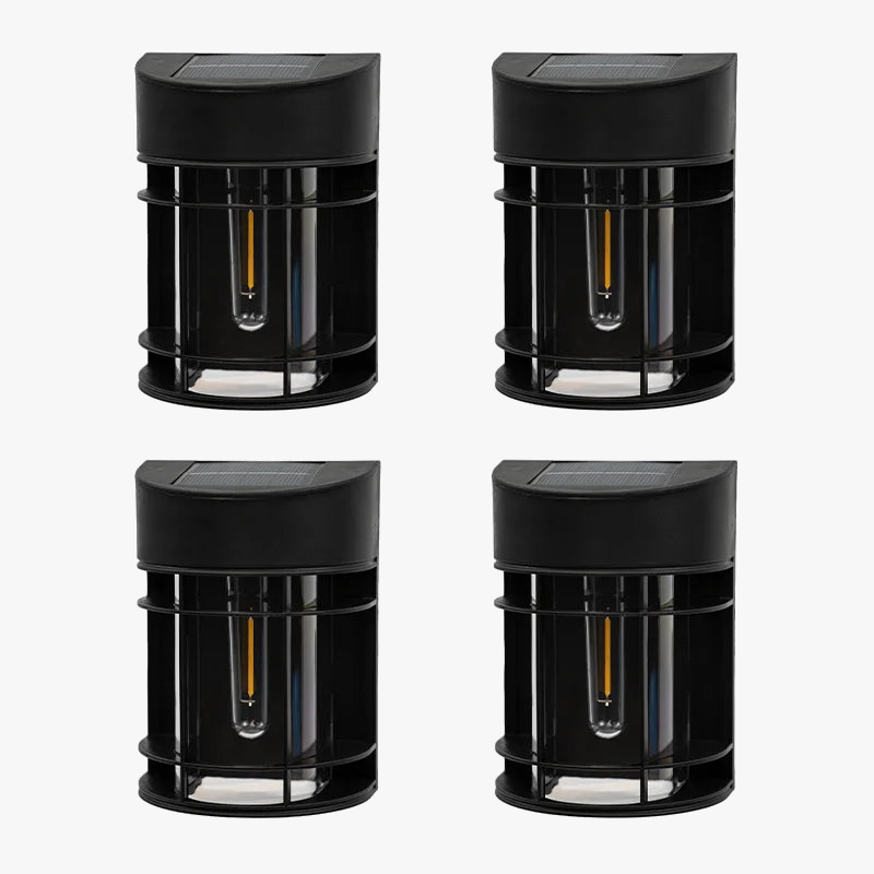 lumière solaire led extérieure pour clôture et paysage