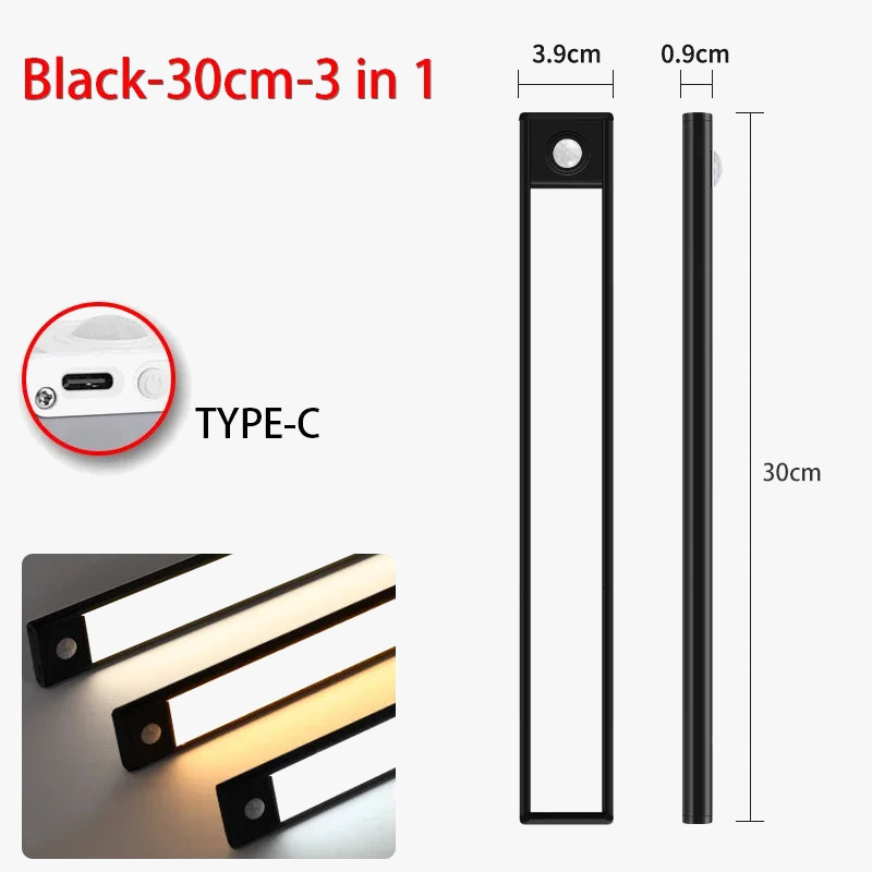 Lumières LED Ultra fines avec capteur de mouvement