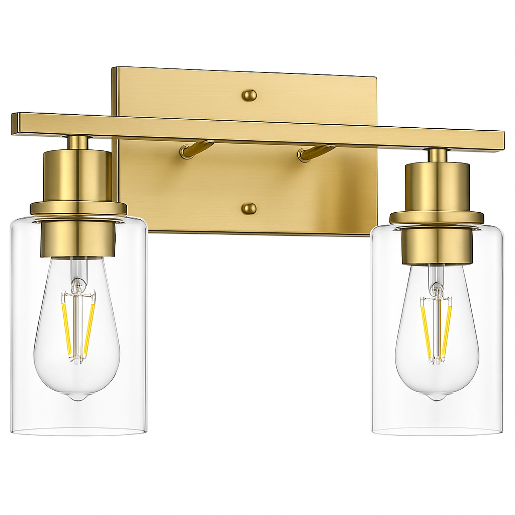 luminaire applique métal verre noir mate salle bains cuisine porche