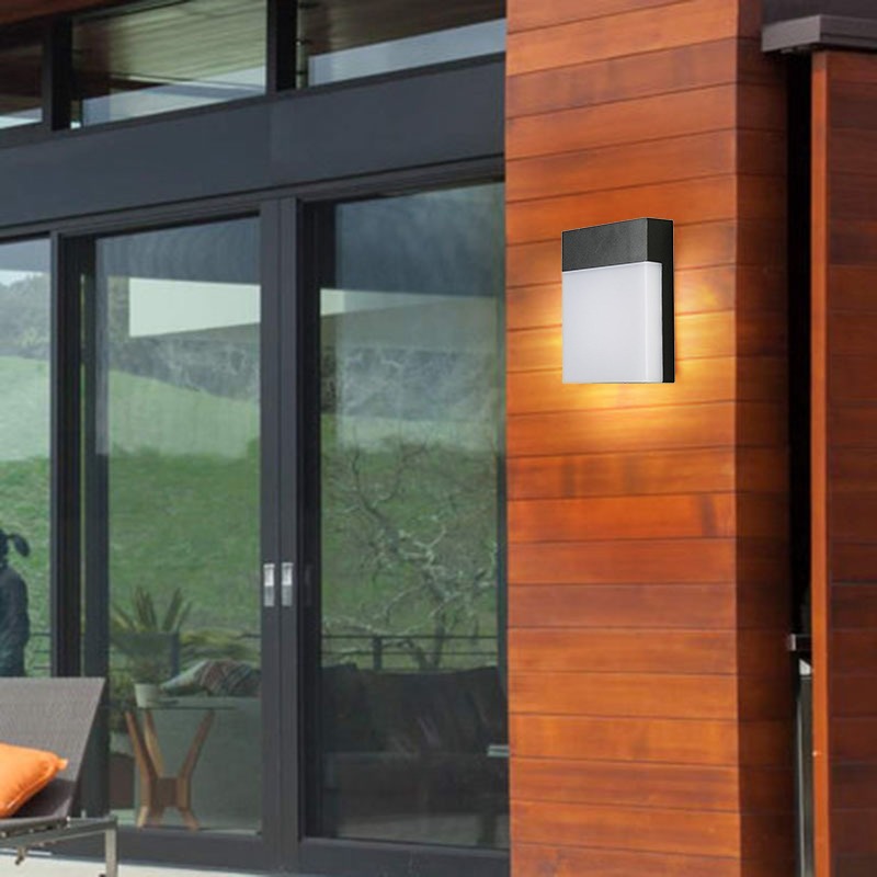 Luminaire d’extérieur LED 20 cm — Courbure