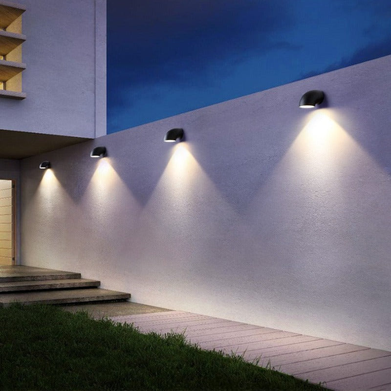 Luminaire d’extérieur en métal LED 15 cm — Cretonne