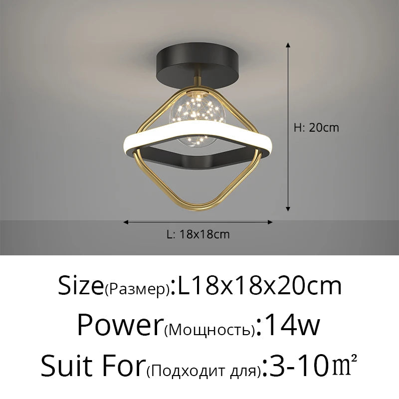 luminaire moderne créatif pour éclairage intérieur et extérieur