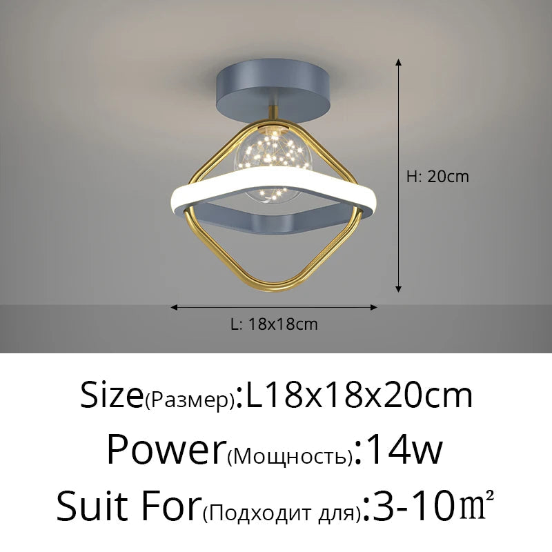 luminaire moderne créatif pour éclairage intérieur et extérieur