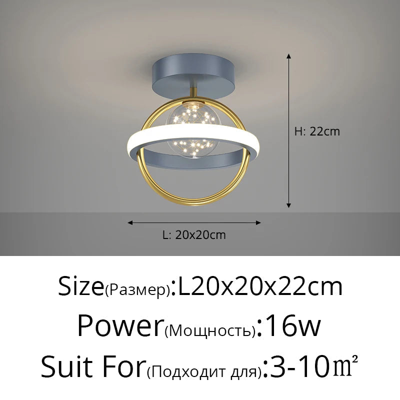 luminaire moderne créatif pour éclairage intérieur et extérieur
