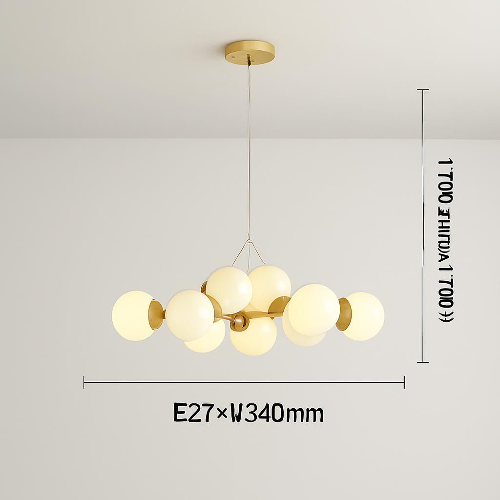 lustre 2023 style design italien pour restaurant