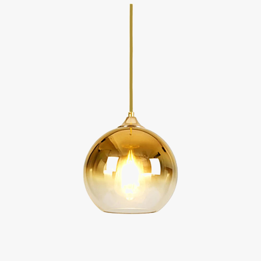 lustre 3d en verre effet feu d'artifice led décoratif