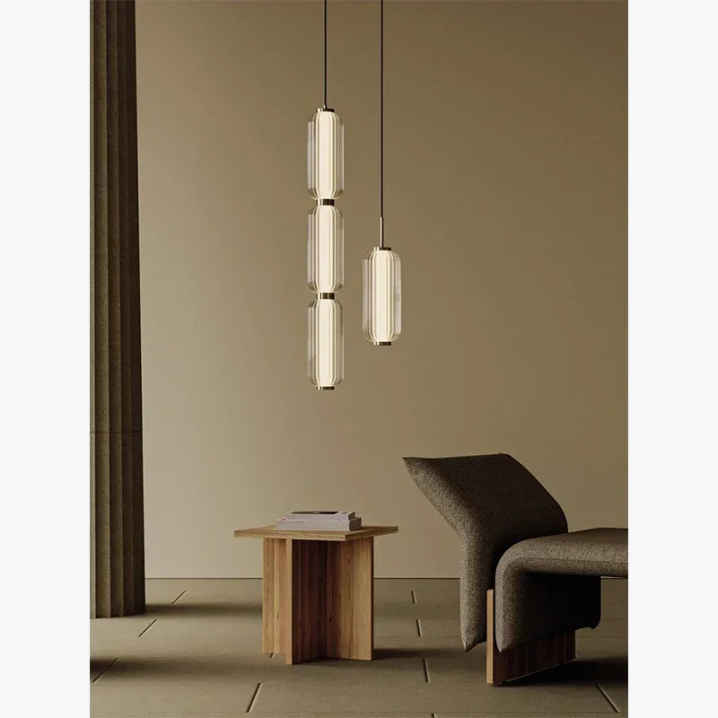 lustre américain de luxe en led pour restaurant moderne