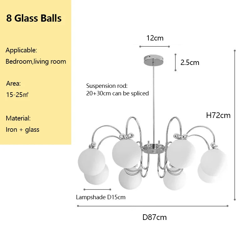 lustre arc suspension led pour décoration intérieure élégante