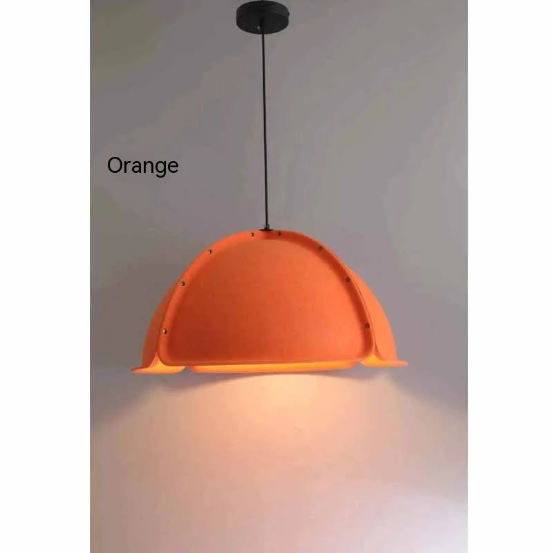 lustre art circulaire en tissu nordique pour intérieur designer