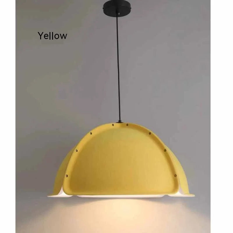 lustre art circulaire en tissu nordique pour intérieur designer