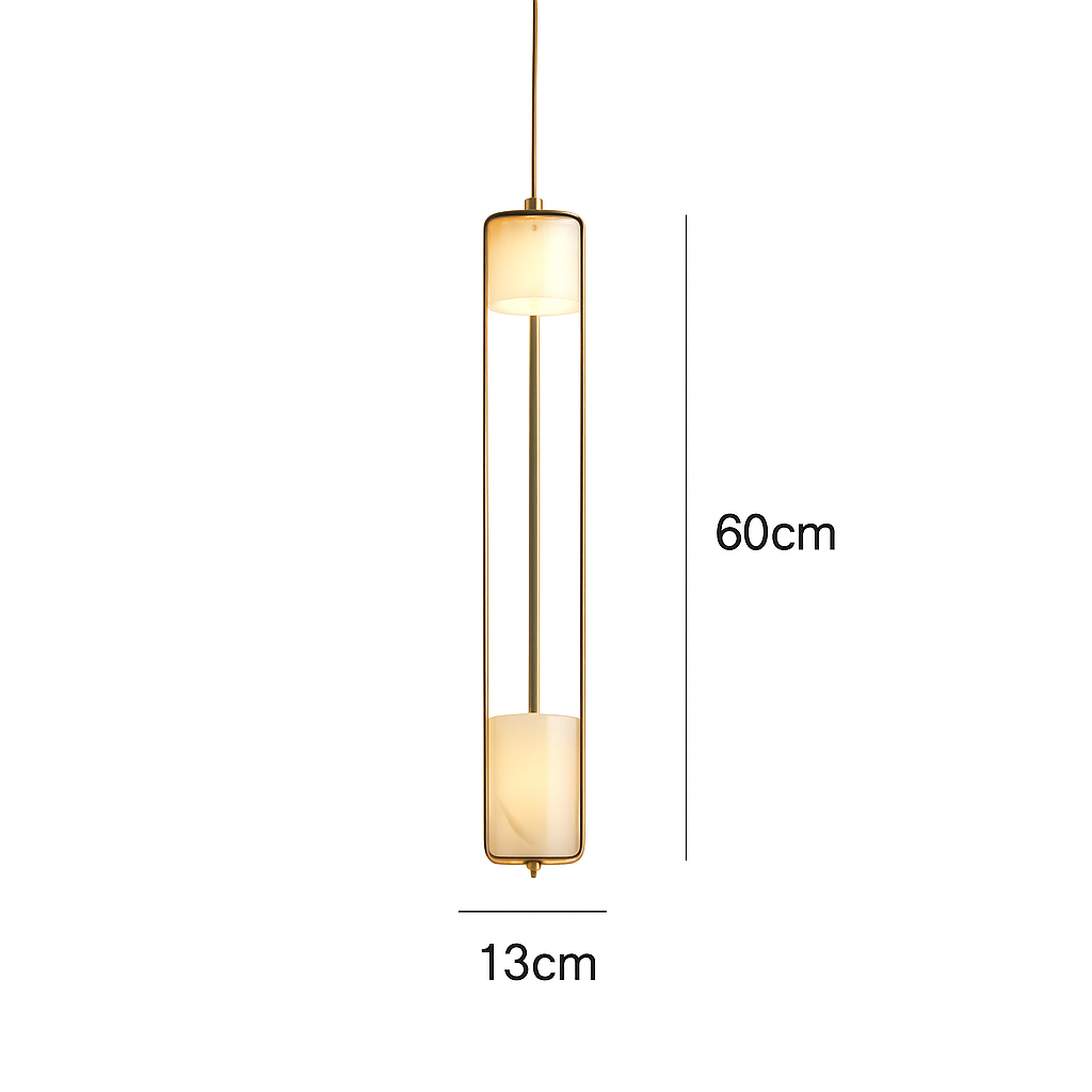lustre art déco en verre et métal pour intérieur moderne