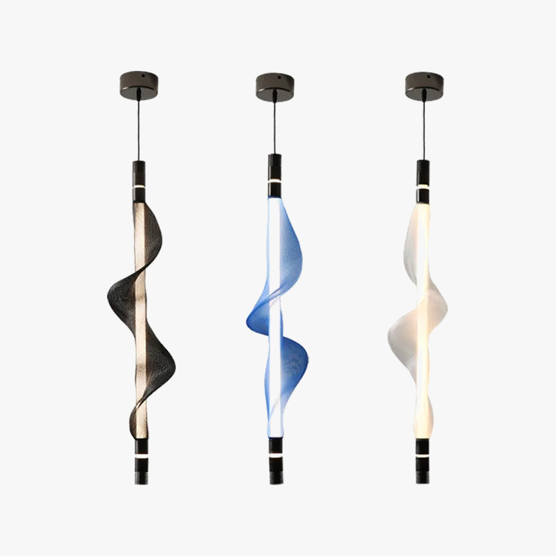 lustre artistique à led design moderne éclairage suspendu décoratif