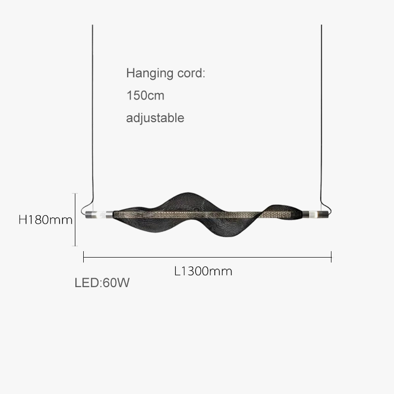 lustre artistique à led design moderne éclairage suspendu décoratif