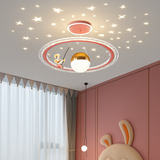 Lustre astronaute décoration créative chambre enfants dessin animé
