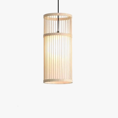 lustre bambou tissé main rotin osier