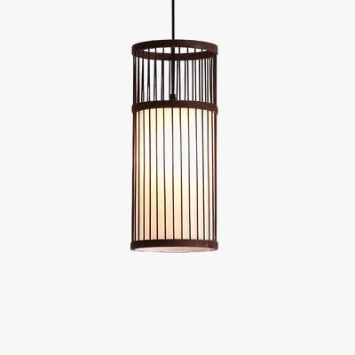 lustre bambou tissé main rotin osier