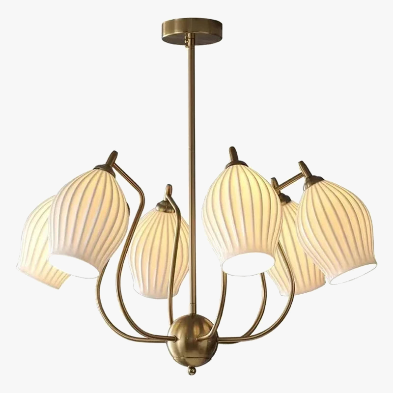 lustre bauhaus français en céramique pour intérieur élégant