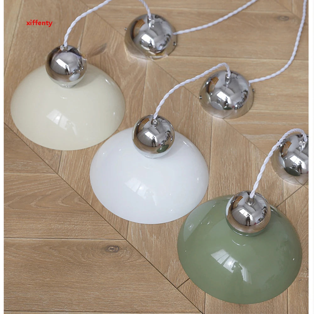 lustre boule de verre lumineux pour intérieur élégant
