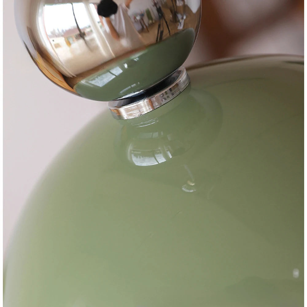 lustre boule de verre lumineux pour intérieur élégant