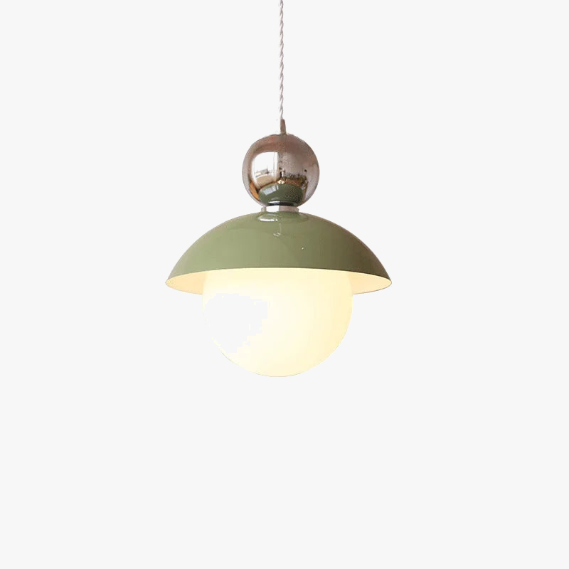 lustre boule de verre lumineux pour intérieur élégant