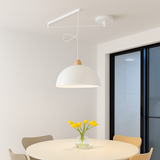 lustre à bras long rotatif réglable moderne pliable et rétractable