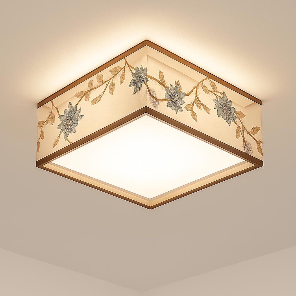 lustre chinois plafonnier chambre ronde Chinoiserie Luminaire Suspendu rétro maison salon étude Luminaire éclairage