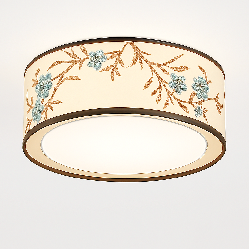 lustre chinois plafonnier chambre ronde Chinoiserie Luminaire Suspendu rétro maison salon étude Luminaire éclairage