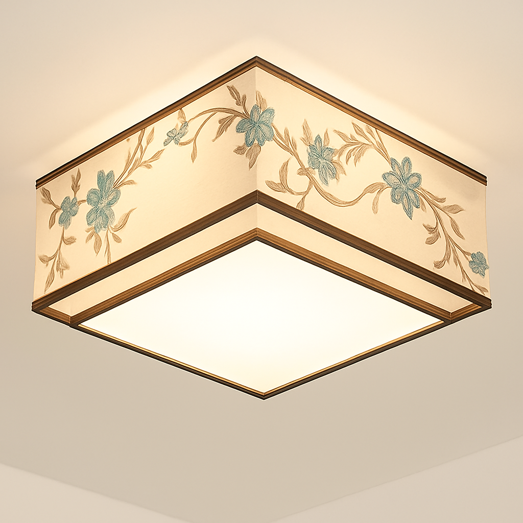 lustre chinois plafonnier chambre ronde Chinoiserie Luminaire Suspendu rétro maison salon étude Luminaire éclairage