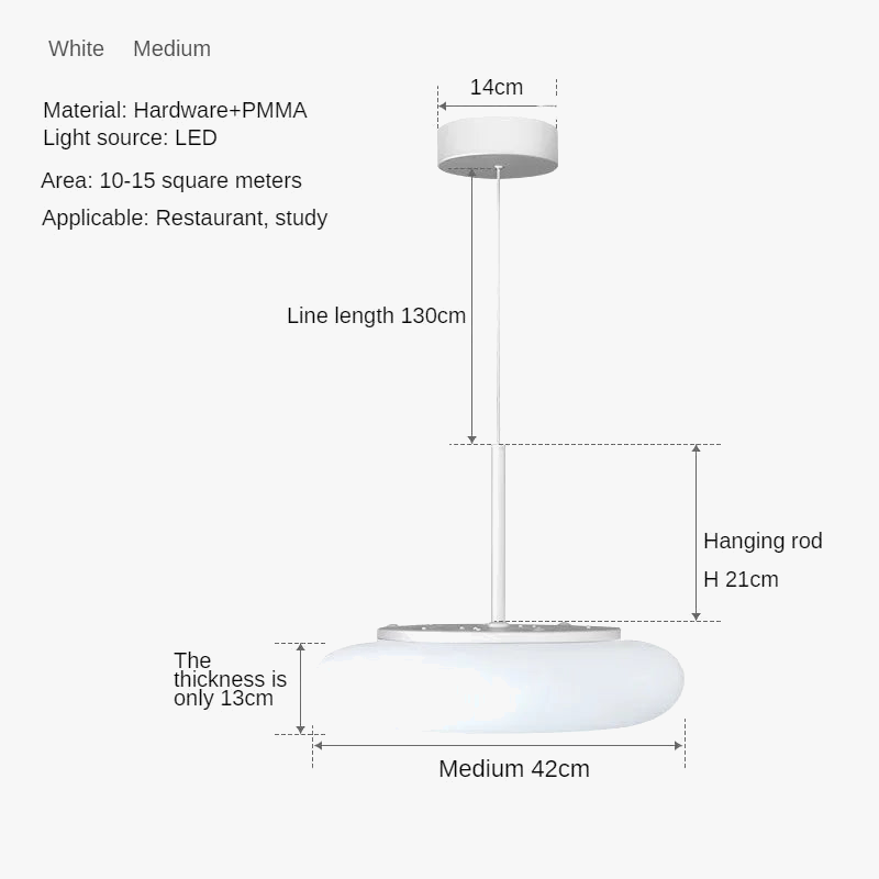 lustre circulaire à led moderne pour intérieur minimaliste