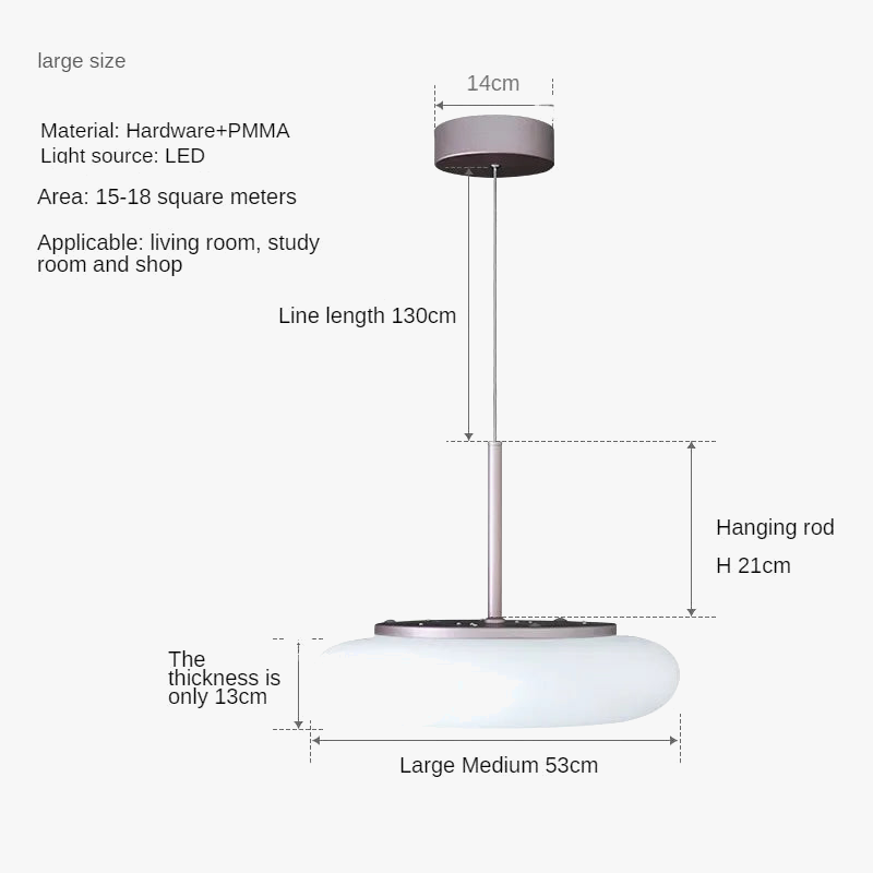 lustre circulaire à led moderne pour intérieur minimaliste