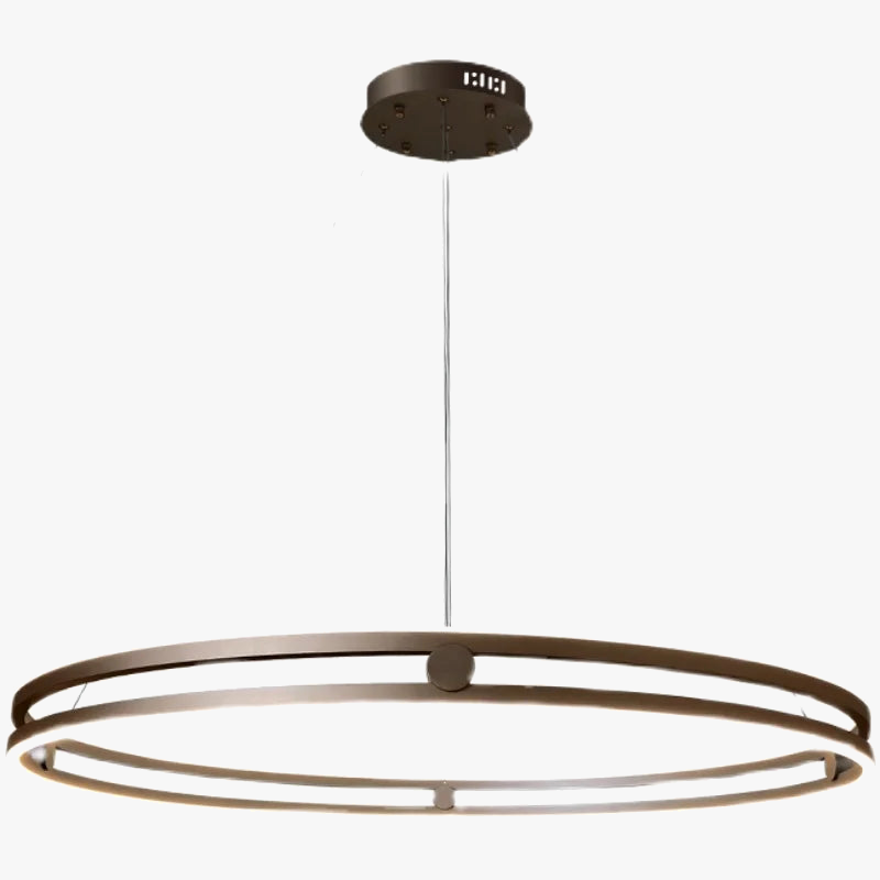 lustre circulaire moderne pour décoration intérieure créative et élégante