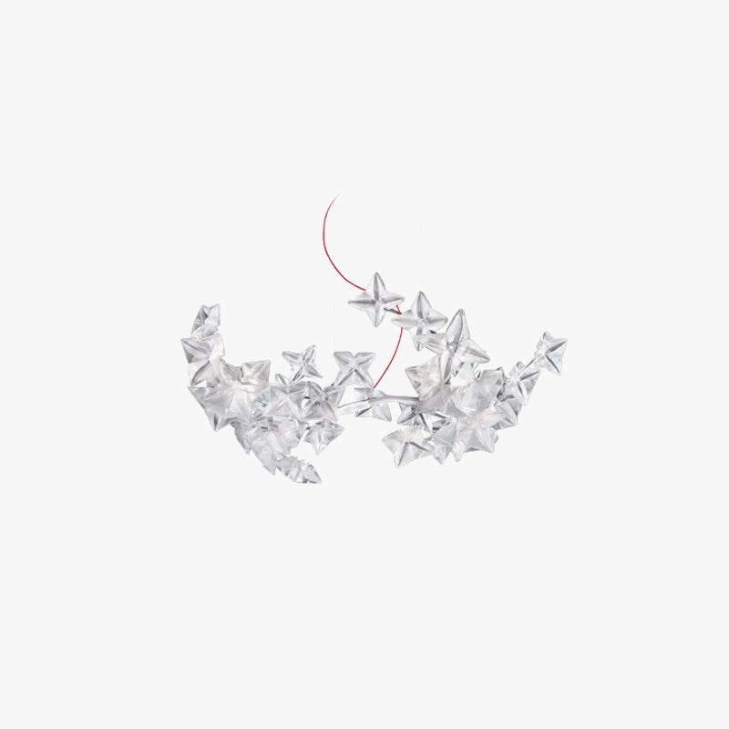 lustre créatif décoratif avec motif floral élégant
