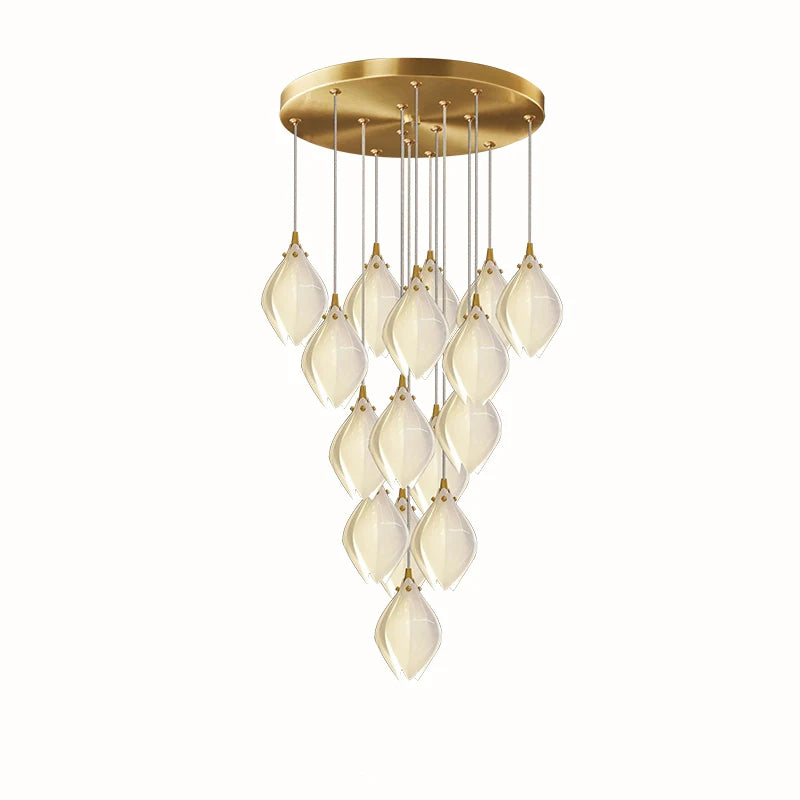 lustre créatif design nordique pour intérieur moderne et élégant