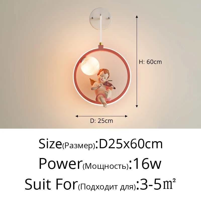 lustre créatif dessin animé mignon pour enfants filles et garçons