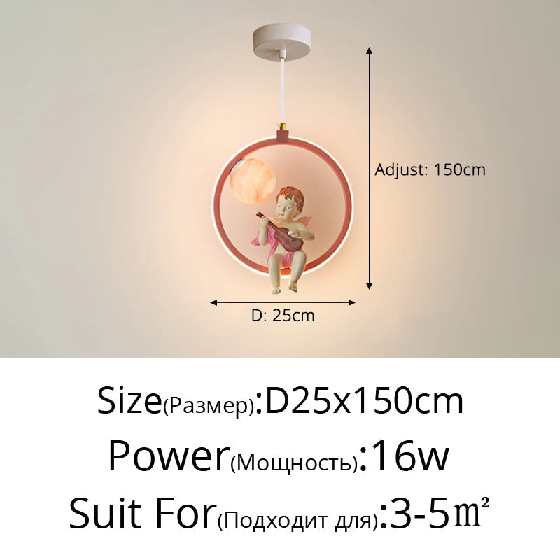 lustre créatif dessin animé mignon pour enfants filles et garçons