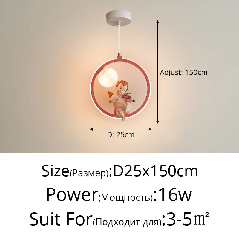 lustre créatif dessin animé mignon pour enfants filles et garçons