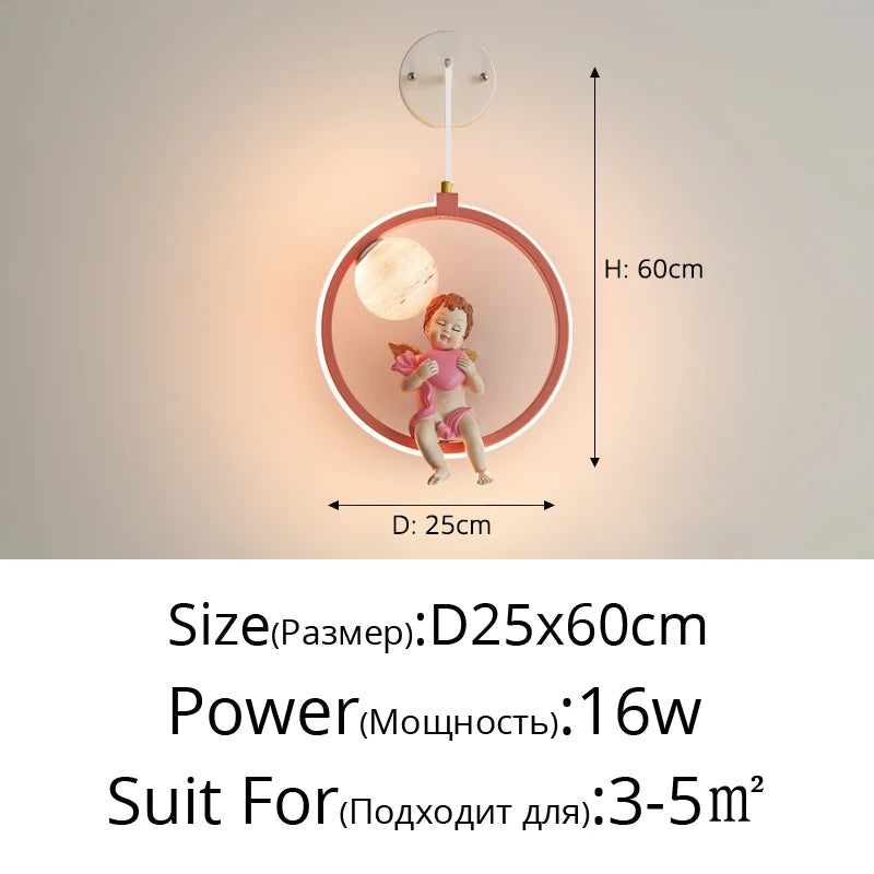 lustre créatif dessin animé mignon pour enfants filles et garçons