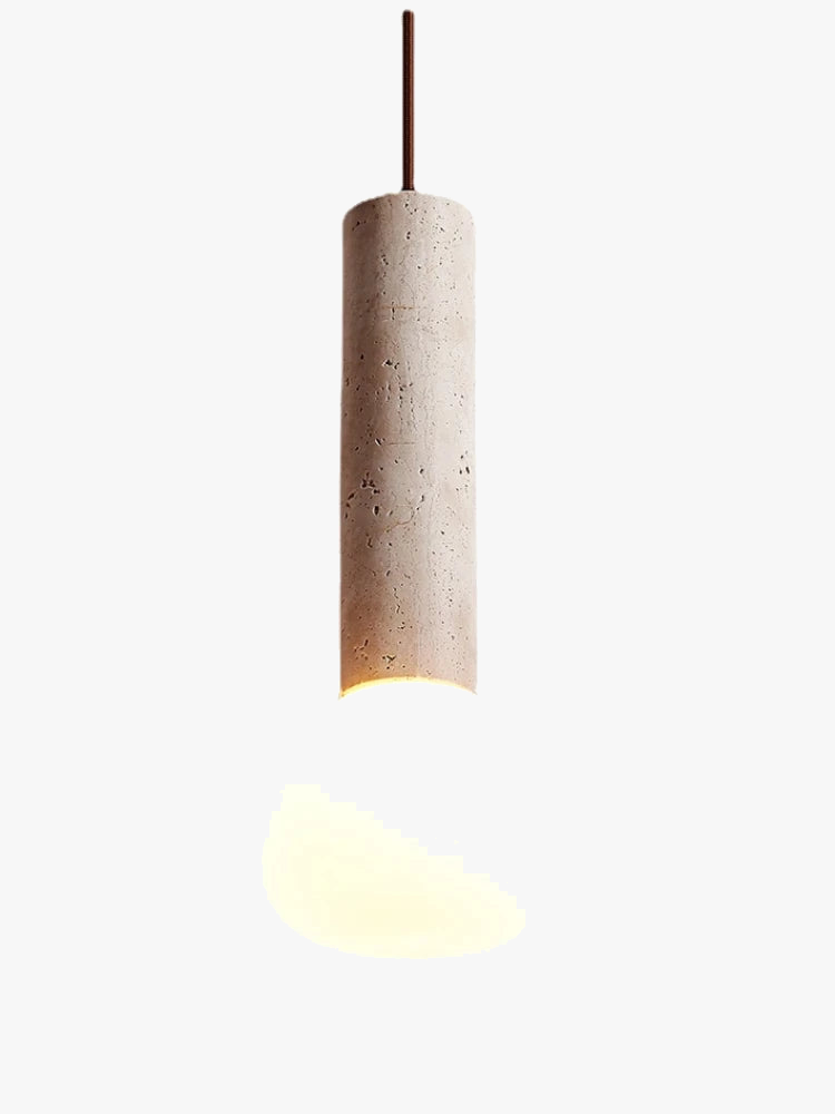 lustre créatif en pierre pour éclairage intérieur élégant