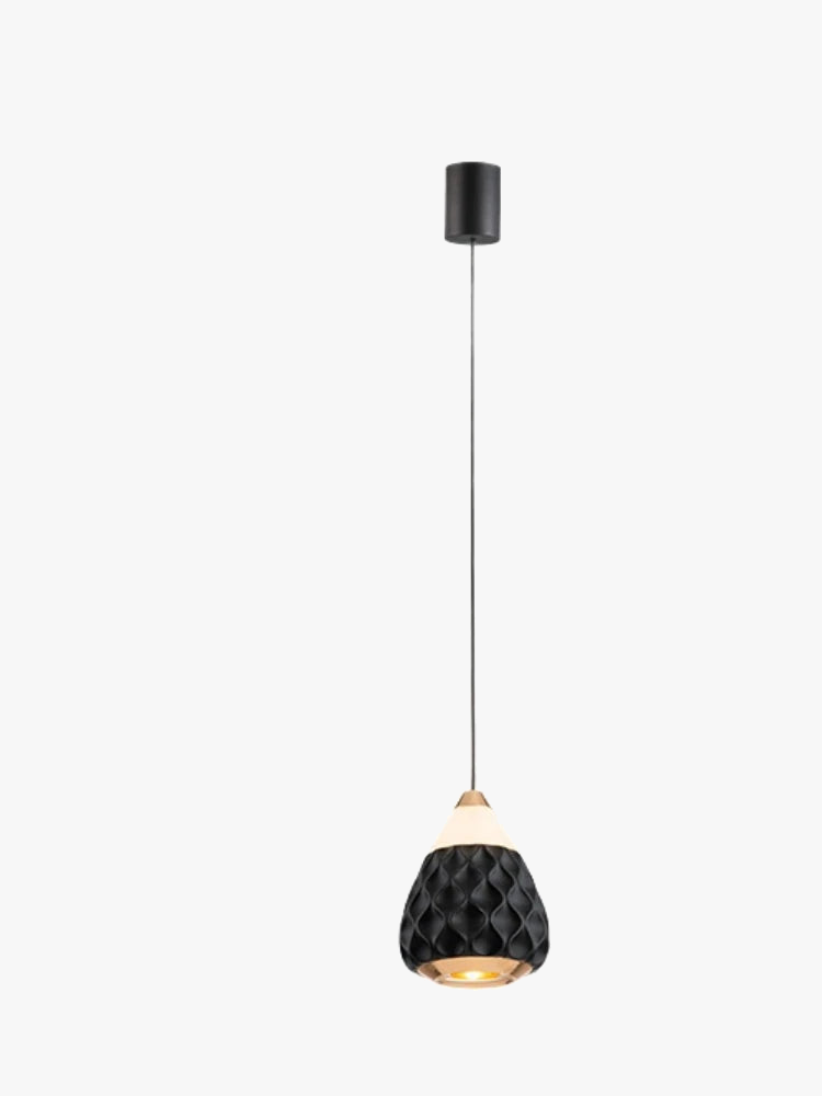 lustre créatif en pignons de pin pour décoration moderne