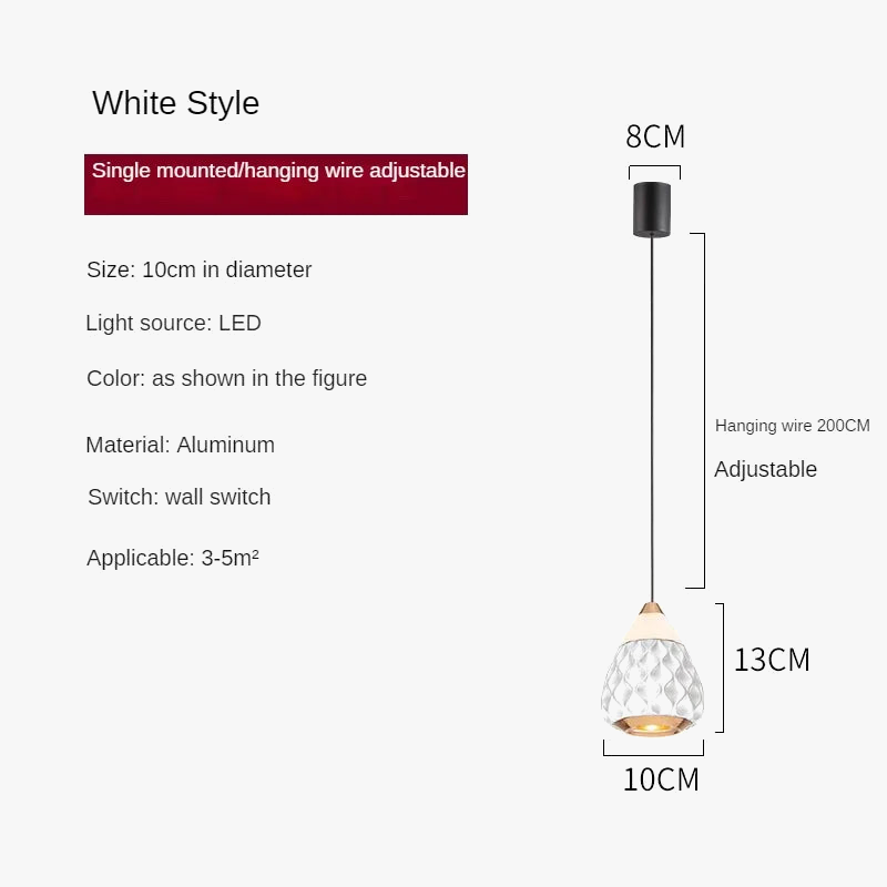 lustre créatif en pignons de pin pour décoration moderne