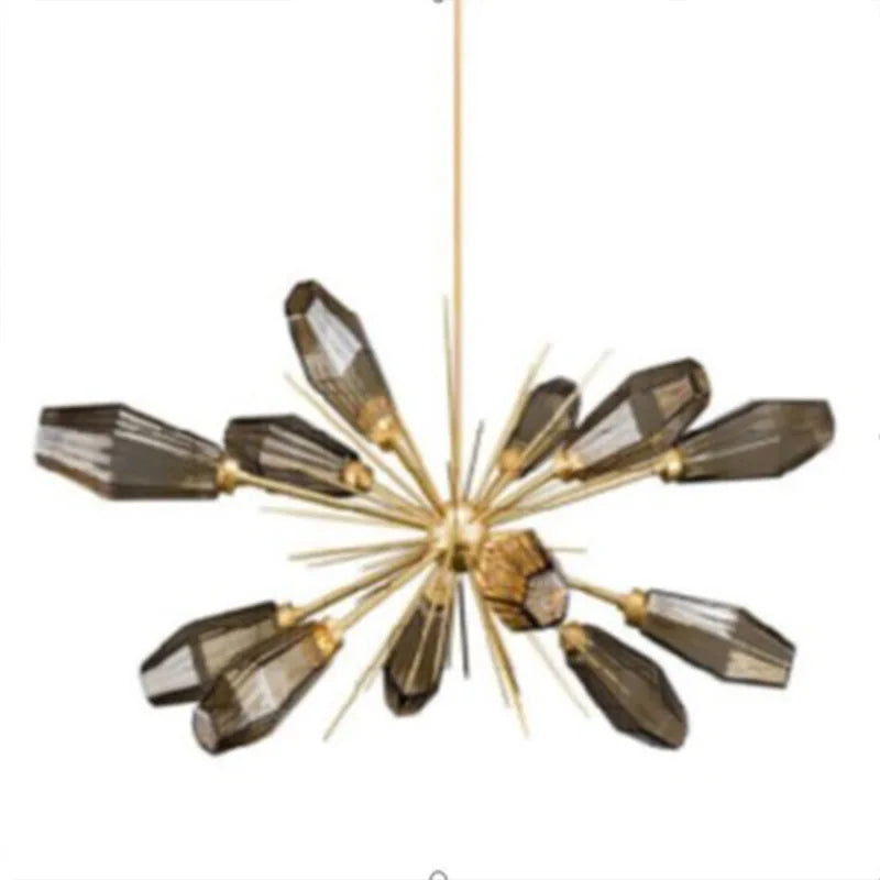 lustre créatif en verre design moderne et artistique