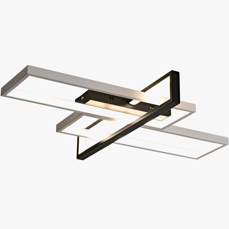 lustre créatif noir et blanc pour décoration intérieure