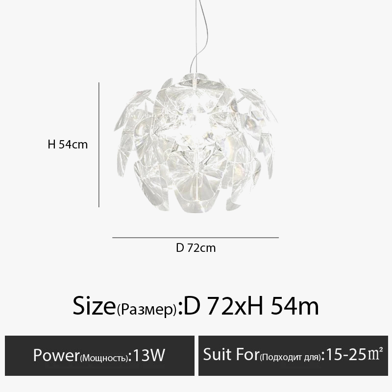 lustre créatif nordique design moderne pour éclairage intérieur