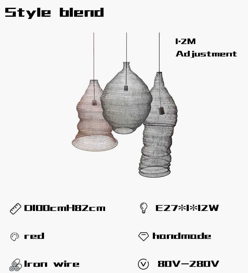 lustre créatif suspendu pour restaurant bar et hôtel