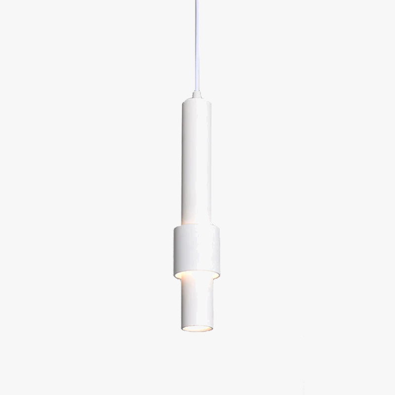 lustre cylindrique créatif pour décoration industrielle élégante