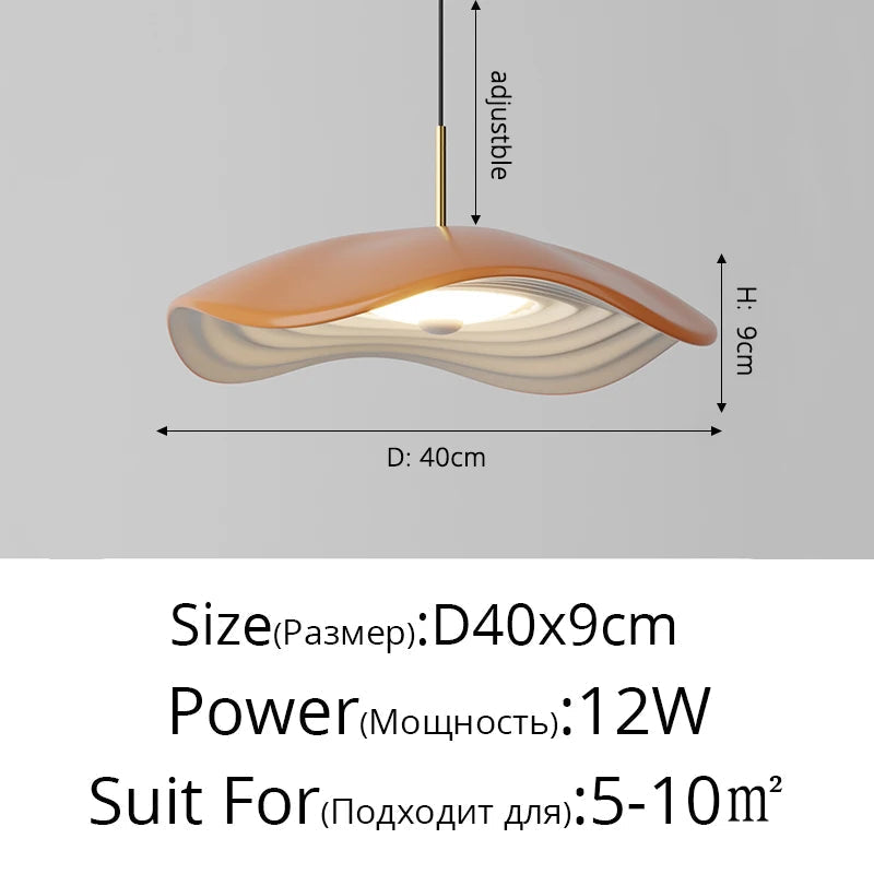 lustre d'art moderne minimaliste wabi-sabi pour bar créatif
