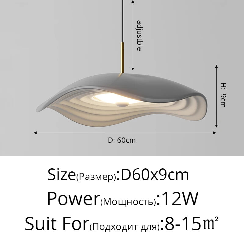 lustre d'art moderne minimaliste wabi-sabi pour bar créatif